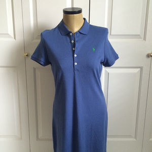 Ralph Lauren Womens Polo PERIWINKLE Dress L